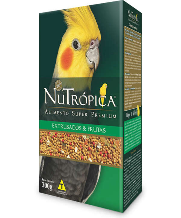 NUTROPICA CALOPSITA COM FRUTAS 300 GR