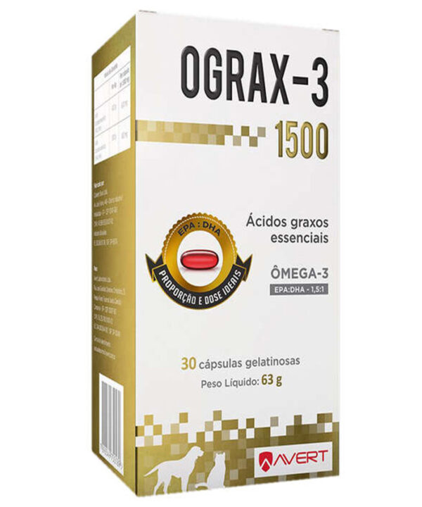 OGRAX - 3 1500 30 CAPSULAS