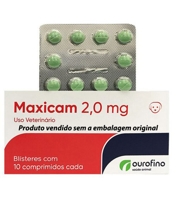 MAXICAM 2,0 MG 10 COMPRIMIDOS