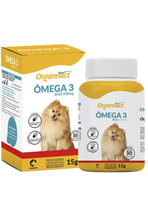 OMEGA 3 DOG 500MG ORGANNACT 30 CAPSULA