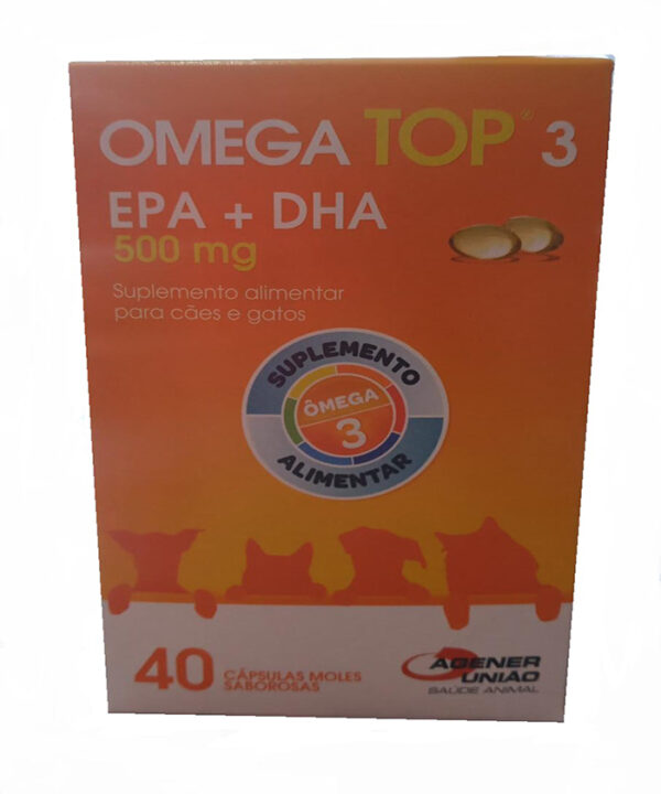 OMEGATOP 3 500GR 40 CAPSULAS