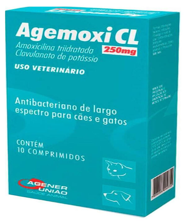 AGEMOXI CL 250 MG 10 COMPRIMIDOS