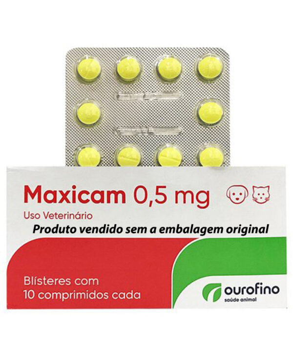 MAXICAM 0,5 MG 10 COMPRIMIDOS