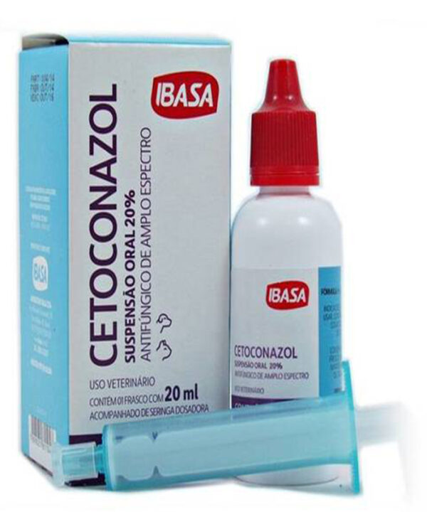 CETOCONAZOL SUSPENSÃO ORAL 20% 20 ML