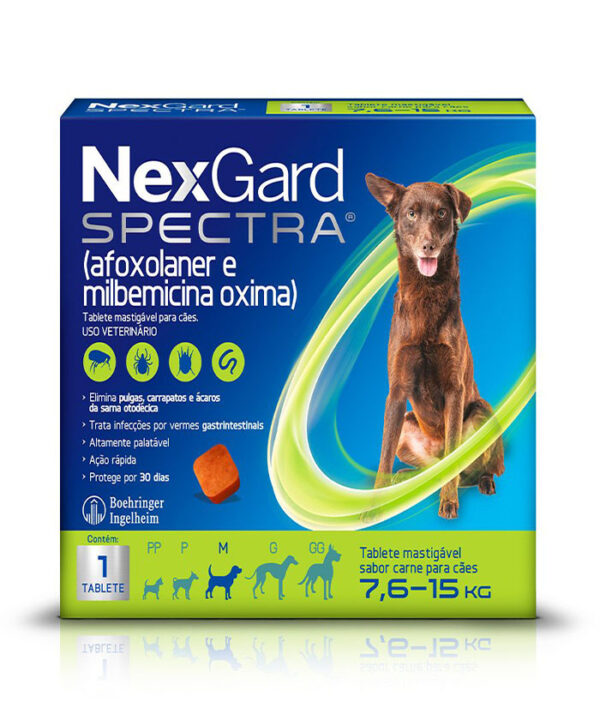 NEXGARD SPECTRA 2,0MG (7,6-15 KG)