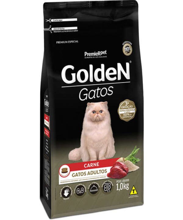 GOLDEN GATOS CARNE 1 KG