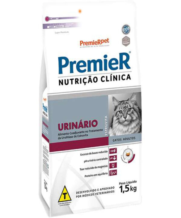 PREMIER URINARIO ESTRUVITE GATOS 1,5 KG
