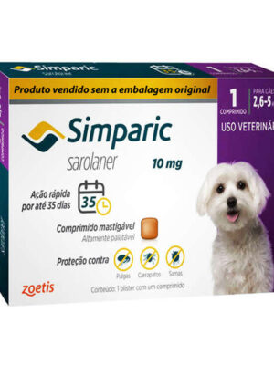SIMPARIC (2,6 - 5,1) 1 COMPRIMIDOS