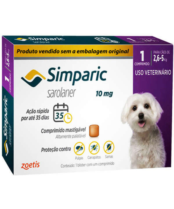 SIMPARIC (2,6 - 5,1) 1 COMPRIMIDOS