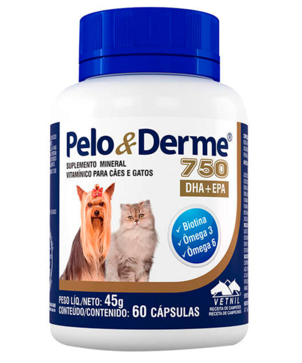 PELO & DERME 750 60 CÁPSULAS