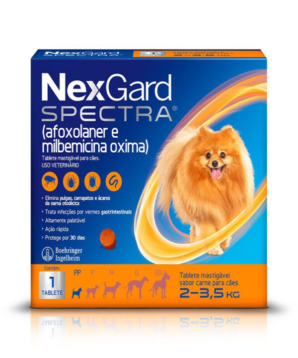 NEXGARD SPECTRA 0,5 MG (2-3,5 KG)
