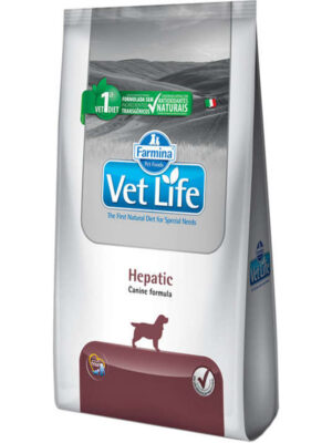 VET LIFE CANINE HEPATIC 2 KG