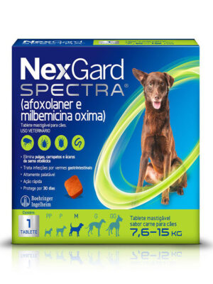 NEXGARD SPECTRA 2,0MG (7,6-15 KG)
