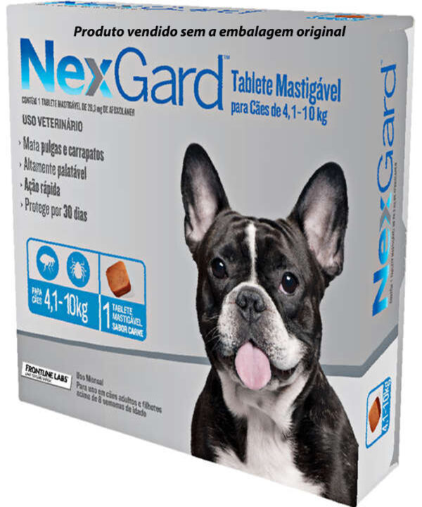 NEXGARD (04 - 10 KG) 1 COMPRIMIDO