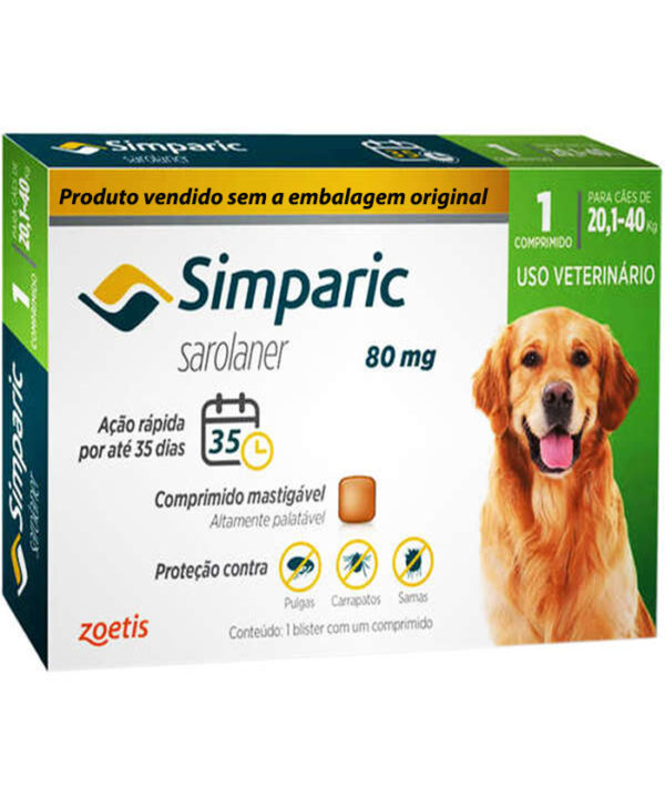 SIMPARIC (20,1 - 40) 1 COMPRIMIDO
