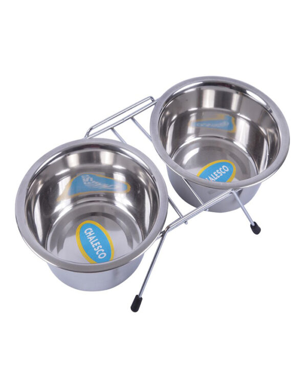 COMEDOURO DUPLO ALUMINIO N.3 750ML