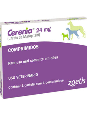 CERENIA 24 MG COM 4 COMPRIMIDOS