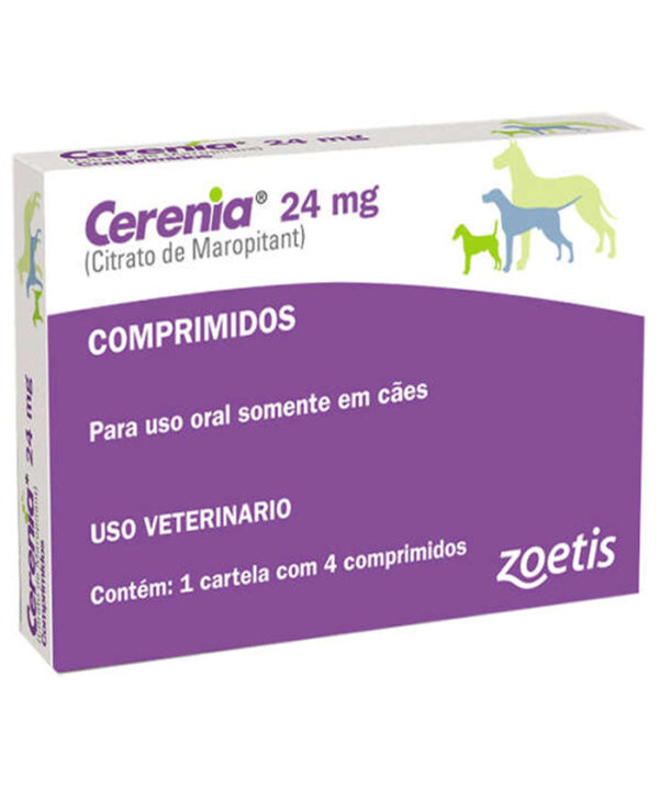 CERENIA 24 MG COM 4 COMPRIMIDOS
