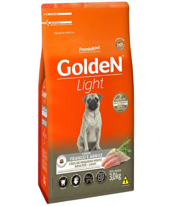GOLDEN ADULTO LIGHT MINI BITS 3 KG