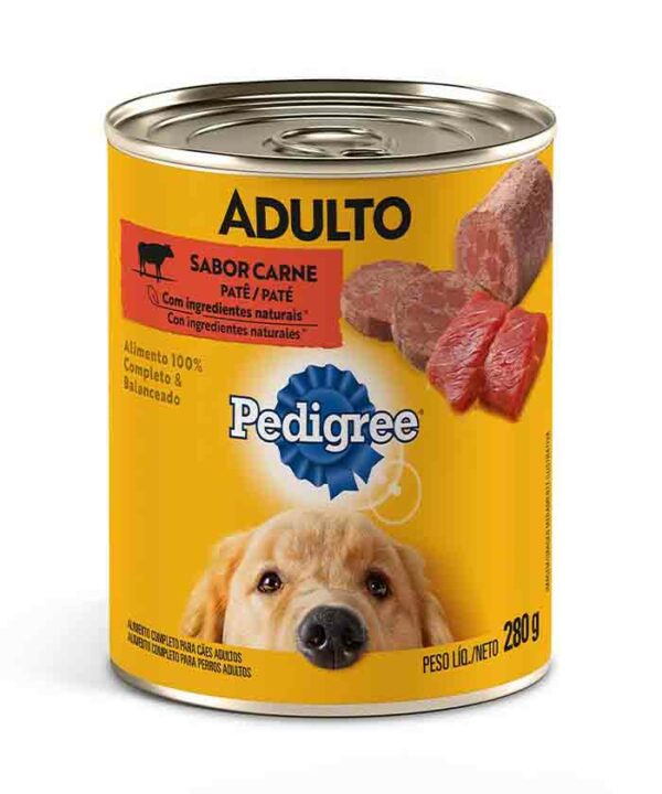 PEDIGREE LATA PATE DE CARNE  280 GR