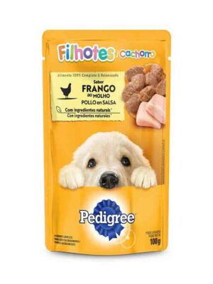 PEDIGREE SACHE JUNIOR FRANGO AO MOLHO 100G