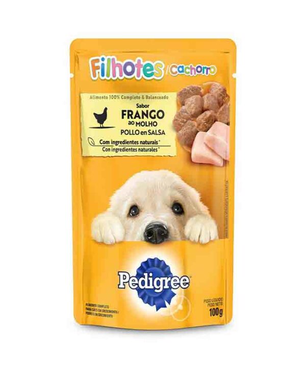 PEDIGREE SACHE JUNIOR FRANGO AO MOLHO 100G