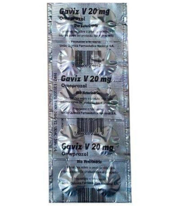 GAVIZ 20 MG C/ 10 COMPRIMIDOS