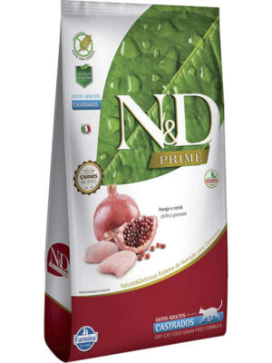 N&D PRIME FELINE CASTRADOS FRANGO 1,5KG