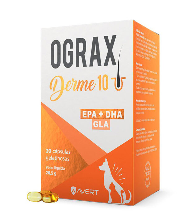 OGRAX DERME 10 30 CAPSULAS