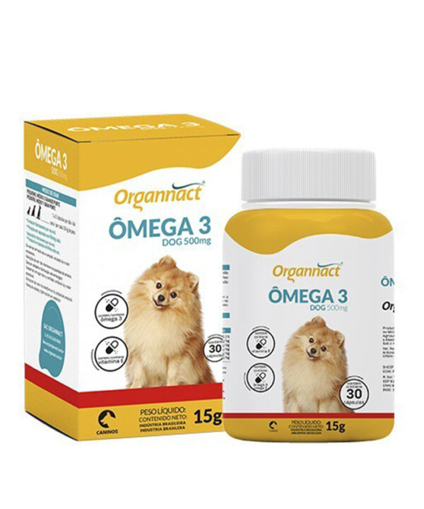 OMEGA 3 DOG 500MG ORGANNACT 30 CAPSULA