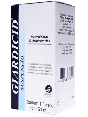 GIARDICID SUSPENÇÃO 50 ML