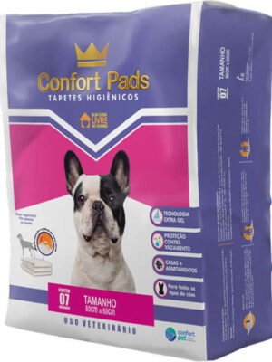 TAPETE HIGIENICO CONFORT PADS 80X60 C/07 UN