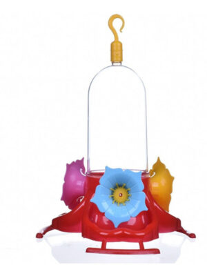 BEBEDOURO BEIJA FLOR 4 FLOR C/ PULEIRO