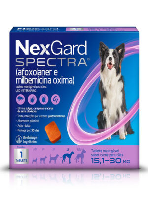 NEXGARD SPECTRA G 4,0 MG (15,1-30 KG)
