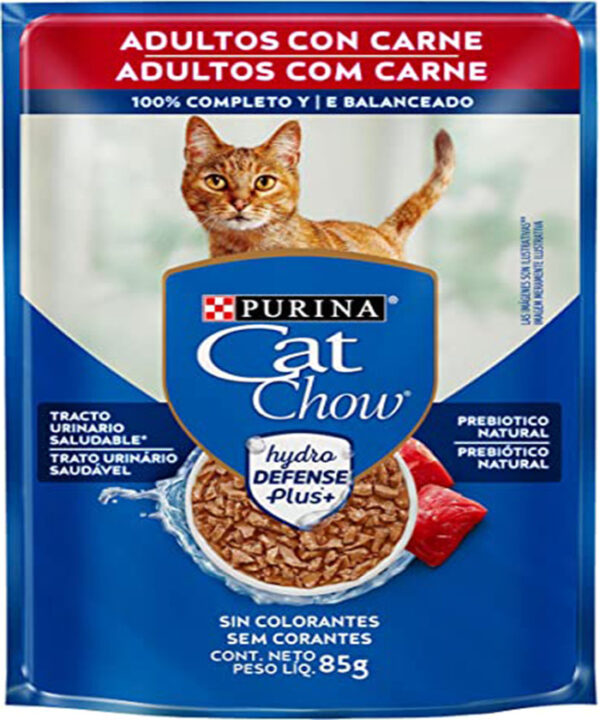CAT CHOW SACHE CARNE 85 GR