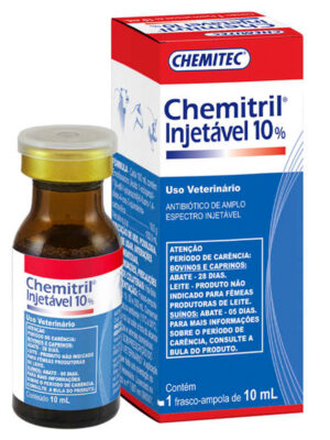 CHEMITRIL INJETAVEL 10% 10ML