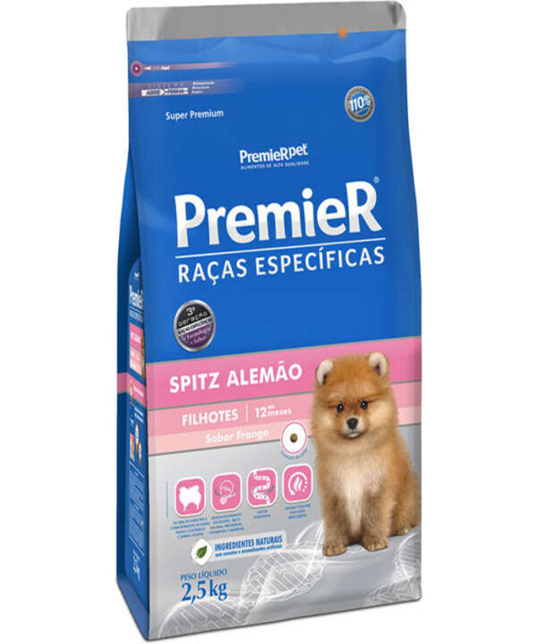 PREMIER SPITZ ALEMÃO FILHOTES 2,5 KG