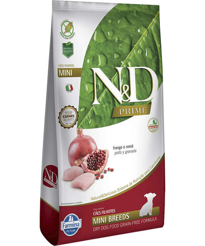 N&D PRIME CANINE PUPPY FRANGO MINI 2,5 KG