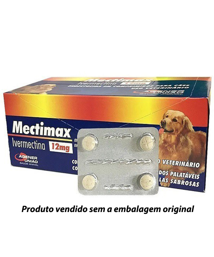 MECTIMAX 12 MG 4 COMPRIMIDOS