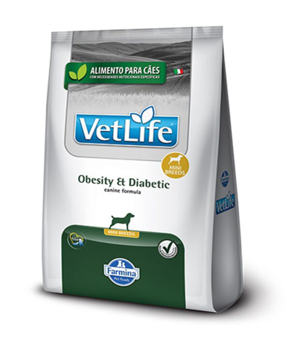 VET LIFE CANINE OBESITY DIABETIC MINI BREEDS 2 KG