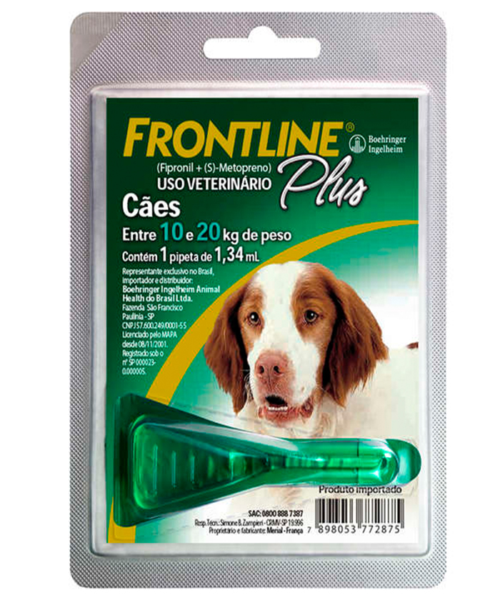 FRONTLINE PLUS 10 A 20 KG (M)