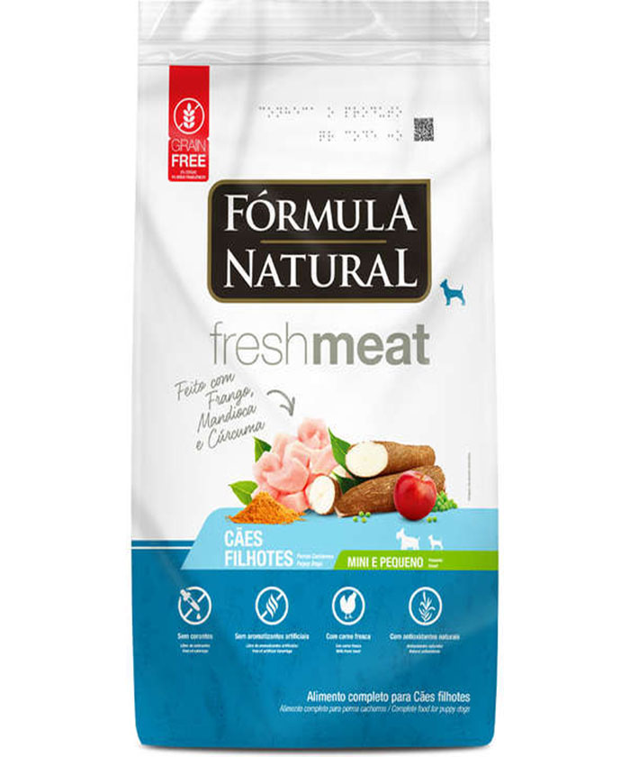 FORMULA NATURAL FRESH MEAT FILHOTE MINI PEQ.2,5 KG