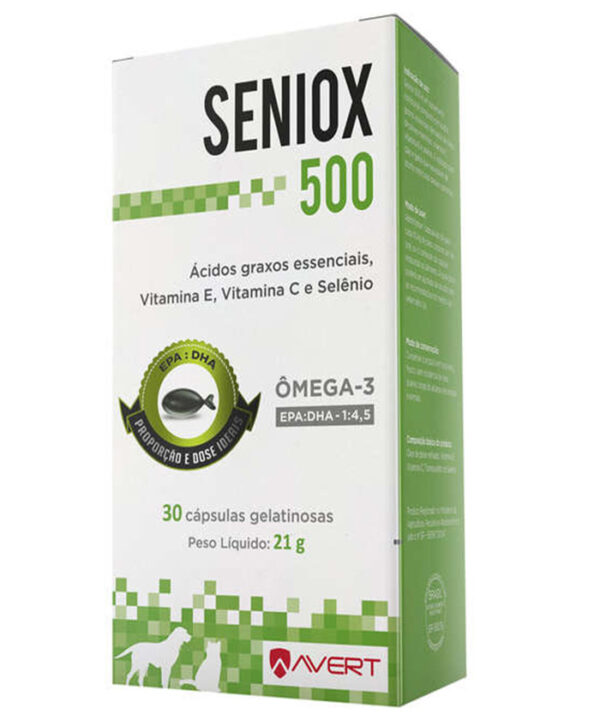 SENIOX 500 30 CAPSULAS