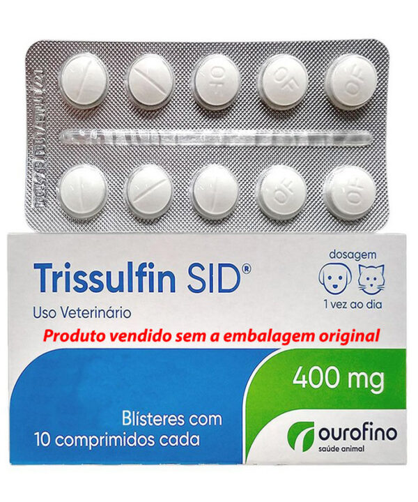 TRISSULFIN SID 400 MG 10 COMPRIMIDOS (CARTELA)