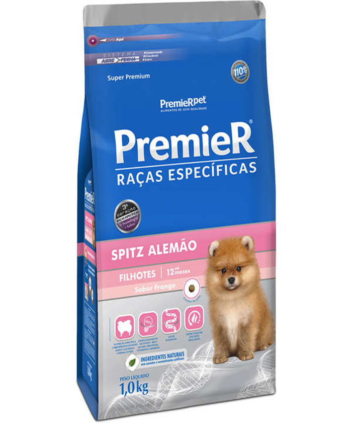PREMIER SPITZ ALEMÃO FILHOTES 1 KG