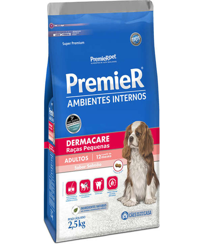 PREMIER ADULTO AMBIENTES INTERNO DERMACARE 2,5 KG