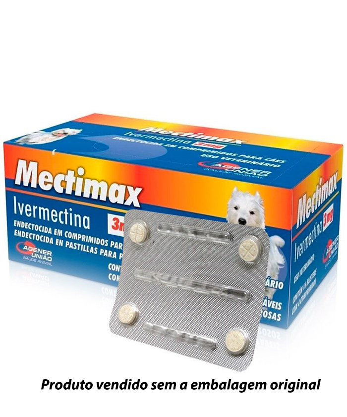 MECTIMAX 3 MG 4 COMPRIMIDOS