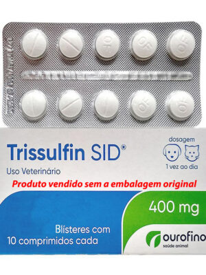 TRISSULFIN SID 400 MG 10 COMPRIMIDOS (CARTELA)