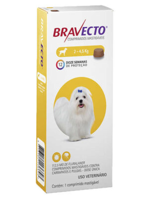 BRAVECTO CAES 2-4,5KG - 112,5MG