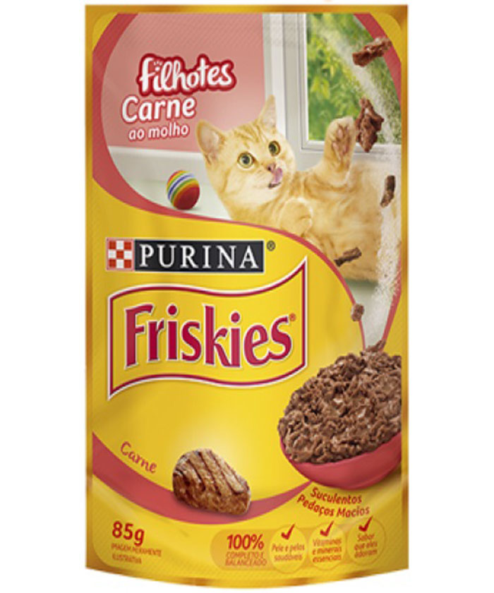 FRISKIES SACHE CARNE FILHOTE 85GR